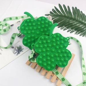 Силиконовый корпус карандаша, Магенто-розовый карман для карандаша, корпус для карандаша маленький, карман для карандаша Эстетический