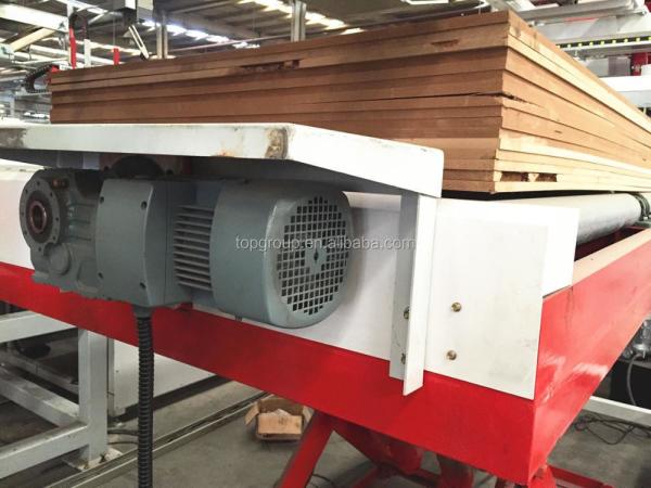 Máquina de prensagem a quente hidráulica fácil de usar para fabricação de madeira contraplacada semiautomática