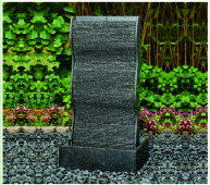 Music Waterfall Cast Stone Garden Fountains For Indoor / Outdoor Use 230 * 60 * 200cm