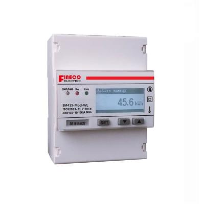 White EM415-Mod-WL Single Phase Lorawan Energy Meter with Digital Display
