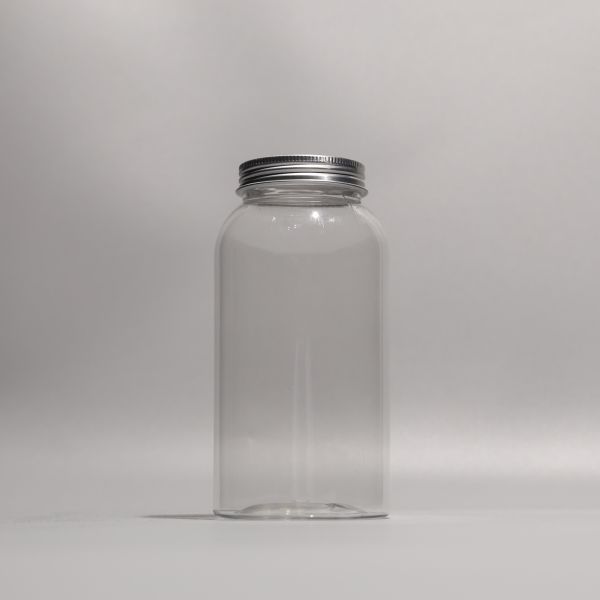500ml Round Empty PET Beverage Bottles With Aluminum Or Plastic Cap
