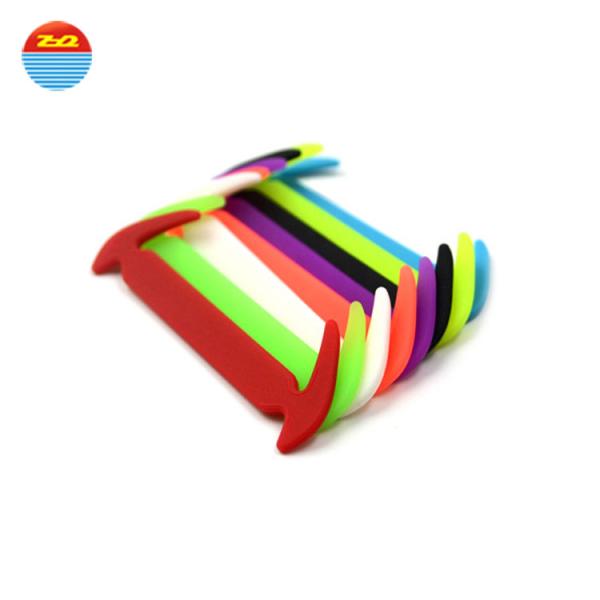 No Tangles No Tie Shoelaces Silicone , Free Of Dirt Shoelace Replacement No Tie