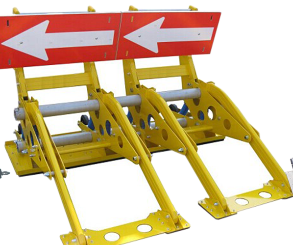 Barreras de la seguridad del vehículo 132kg del barnizado electrostático