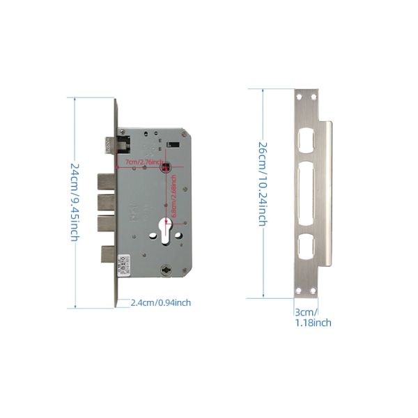 Home Smart Video Doorbell Lock 3D Face 3.5