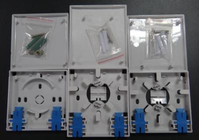 Painel do soquete, caixa terminal da fibra óptica usada na aplicação interna de FTTH