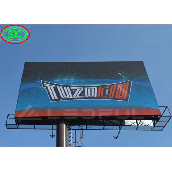 Commercial Full Color P10mm Led Advertising Screens / Outdoor Led Video Display