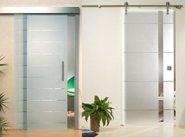 Clear Float Durable Tempered Glass , Silkscreen Frosted Tempered Shower Glass Doors