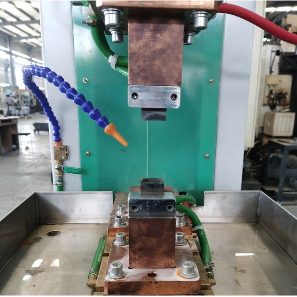 Copper Conductor Weld Polymer Pneumatic Hydraulic Diffusion Welding Machine