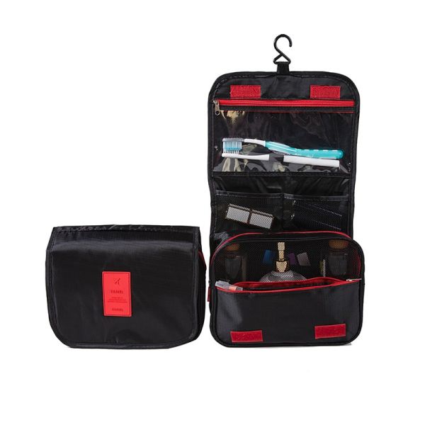 Makeup Organizer Bag Customized Color Nylon Makeup Bag for Professional Makeup Storage