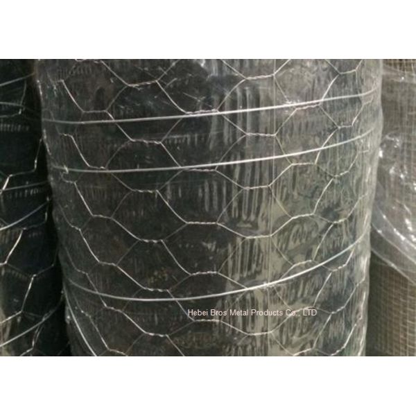 Hot Dipped Galvanized Hexagonal Woven Wire Netting For Poultry Cage