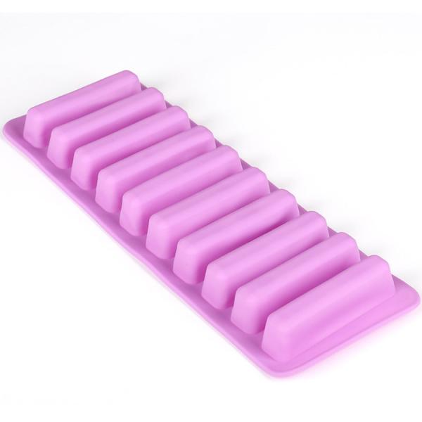 Strip Shape Silicone Ice Cube Mould For Freezer Whiskey Cocktail And Drink