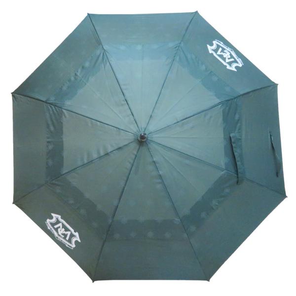 large best Personalised Heavy Duty Vented Golf Umbrella 190T Pongee Fabric Fibreglass Shaft