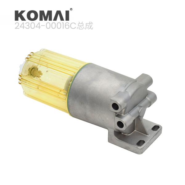 Ensaio de filtro de combustível Komai 24304-00016C Ensaio de separador de água de combustível para Doosan DX215-9C