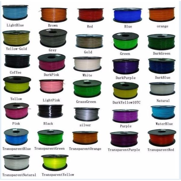 Easthreed High Strengthen PLA 3D Printer Filament , Black 3D Printer Filament