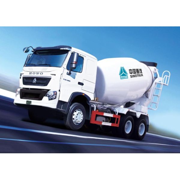 8cbm capacity volume concrete mixer truck howo 6x4 sinotruk cement mixer truck