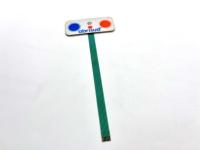 Interruptor de luz retroiluminada de montaje de superficie personalizable para el dispositivo de papel de pelo