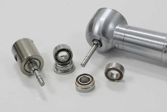 Flange Ball Chrome Steel Bearing SR144K1TLW02 For Dental Drill Engine