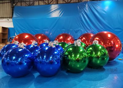 Customizable Festive Atmosphere Decoration Inflatable Mirrored Balloons Hung
