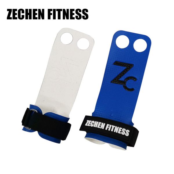 2 Mm XL Crossfit Palm Leather Gymnastics Grips For Gym Carbon 2 Holes Fitness Safety