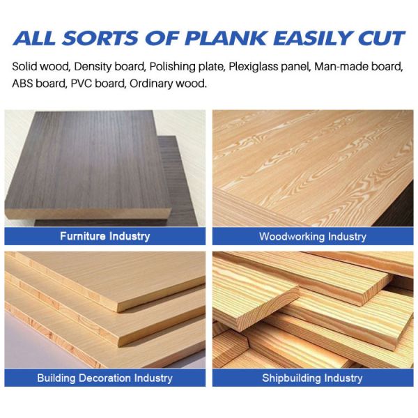 45 grados 90 grados de madera Mdf tablero de corte de panel vio máquina de trabajo de madera 380V