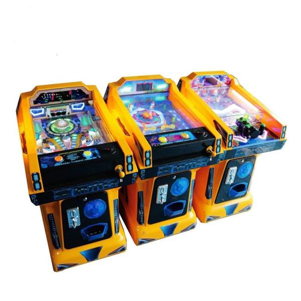 Coin Operated Arcade Pinball Machine , Marbles Shooting Home Pinball Machine For Kids