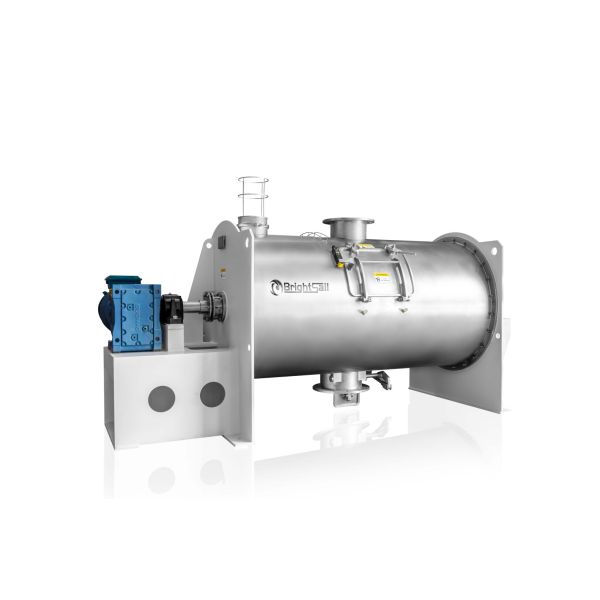 BSPS Plough share Mixer Horizontal Dry Powder Mixing Machine for fertilizer plough mixer