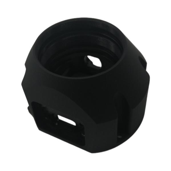 CNC Machined Black-Finished Engineering Plastic Parts For Optical Components