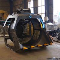 Excavateur hydraulique évier rotatif 1.6m3 Pour la construction