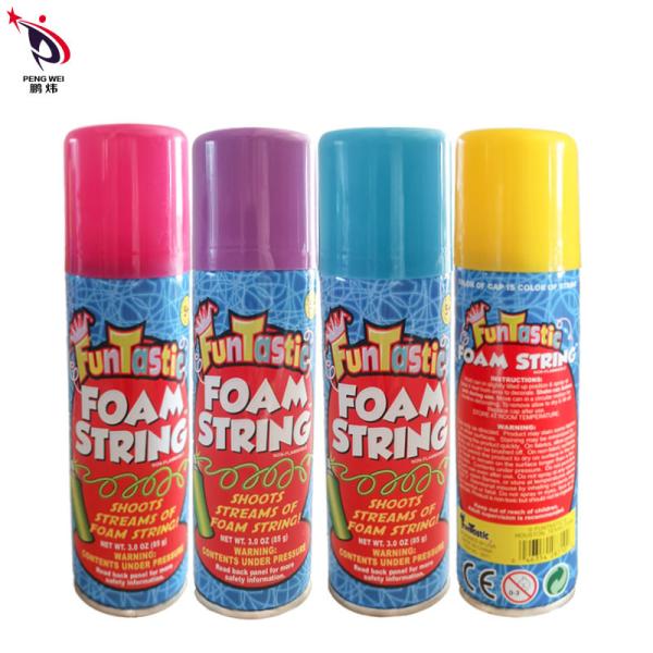 3OZ Non Flammable Color Silly String Spray Party Crazy String ISO9001