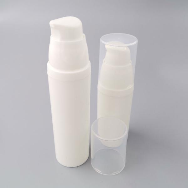 Lotion Pump Pressure 15ml Airless Dispenser Bottles Empty Screen Printing