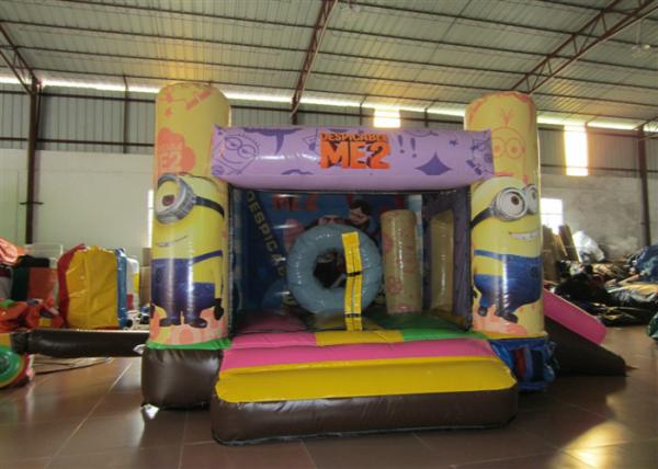 Bâche gonflable de PVC de la Chambre 0.55mm de saut de serviteurs 3,8 x 2,8 m pour la partie d'enfants