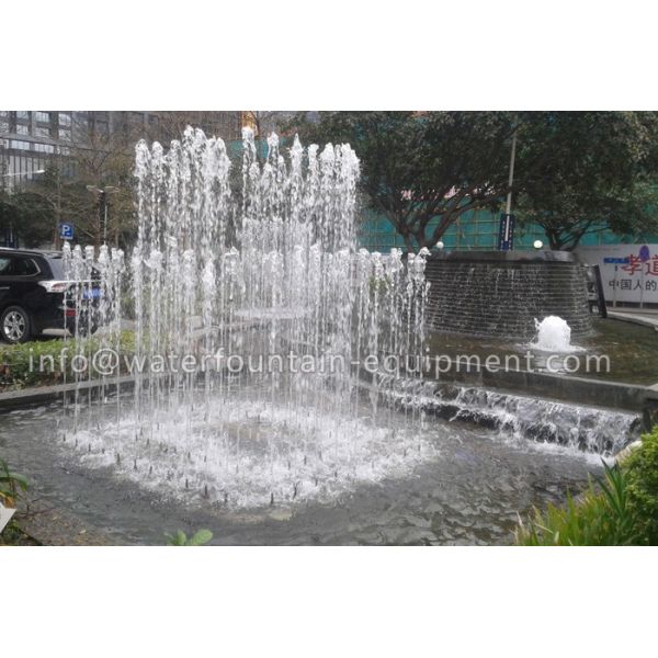 DN25 Stainless Steel Water Fountain Nozzles Aerated Frost Shape 3m High