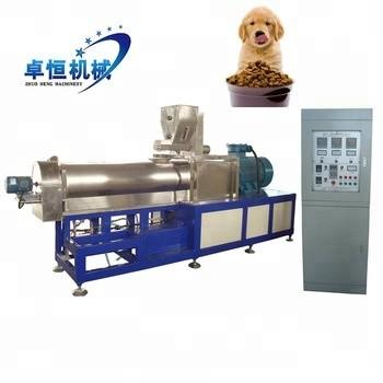 220v/380v/50Hz Twin Screw Extruder Linea de extrusão de processamento de alimentos para animais de estimação