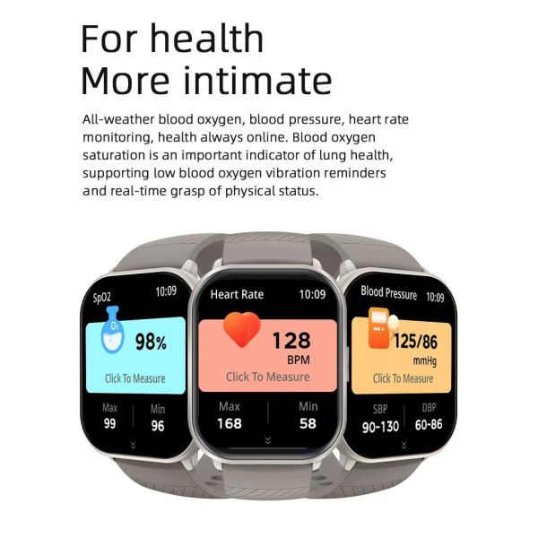 Zl99j Smart Watch BT Calling Heart Rate Monitor Women'S Smart Watch Fitness Tracker