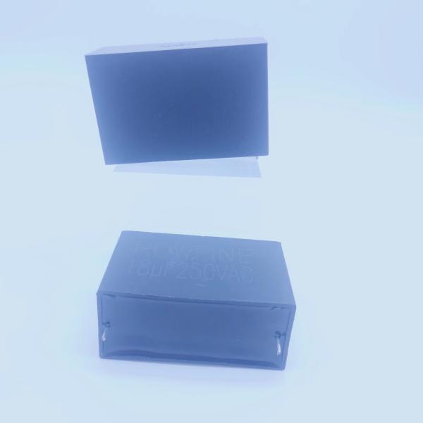 52mm AC Motor Capacitors 18uF 250VAC Black For Starting Special