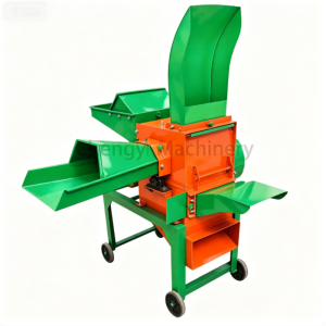 Alloy Steel Chaff cutter with grinder Crop Slicer Safe Operation Silage Making Livestock Farms