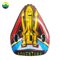 Rocket triangle shape new design snowtube toy for kid winter sledge