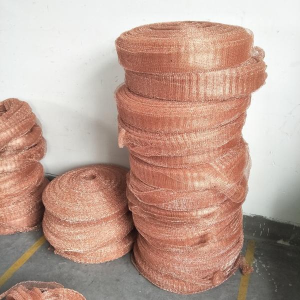 Eco Friendly Pure Copper Scrubbers Durable Protecting Hands From Being Hurt