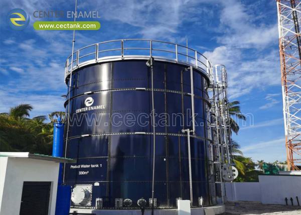 Tanques de armazenamento de águas residuais para instalações de biogás, instalações de tratamento de águas residuais