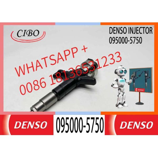 Inyector del tren común de combustible diesel 095000-5750 Inyector del tren de combustible 8-97354811-0 para ISUZU 2.5 DMAX 4JK1 4JK1-TC