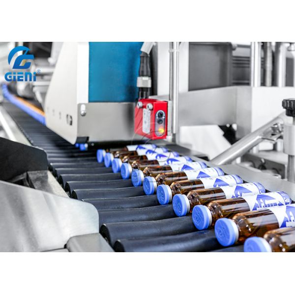 SS304 Bottle Labeling Equipment 600pcs/Min Automatic Bottle Labeler