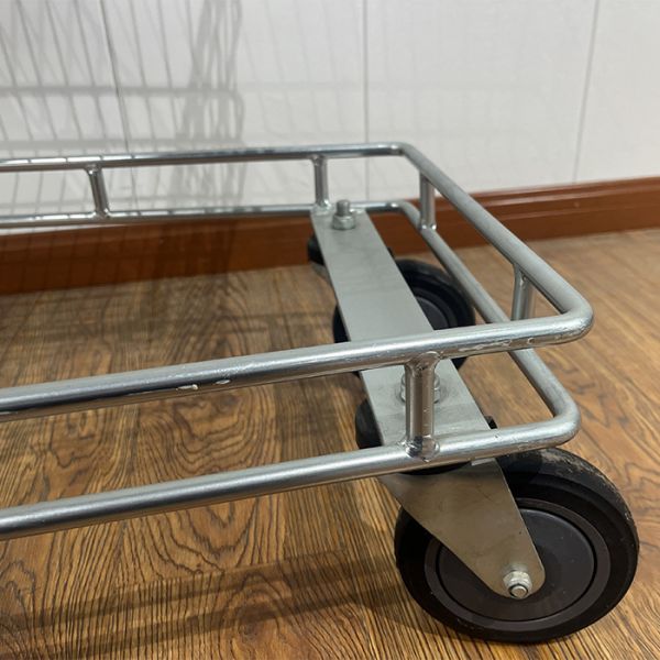 150L Capacity Australian Style Shopping Cart Professional Supermarket Trolley Manufacturer China OEM