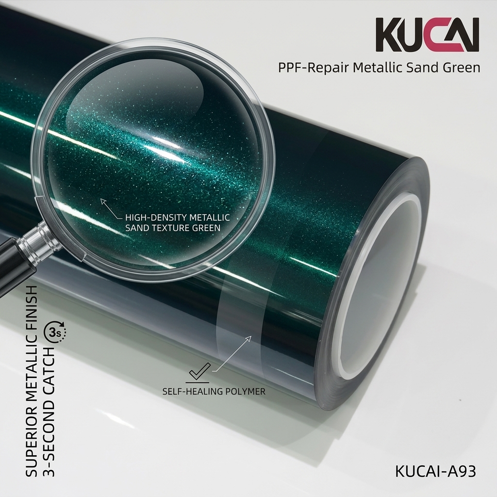Self-Healing Color TPU PPF Film Roll 7.5mil Thickness Custom Paint Protection Wrap for Automotive Body Exterior