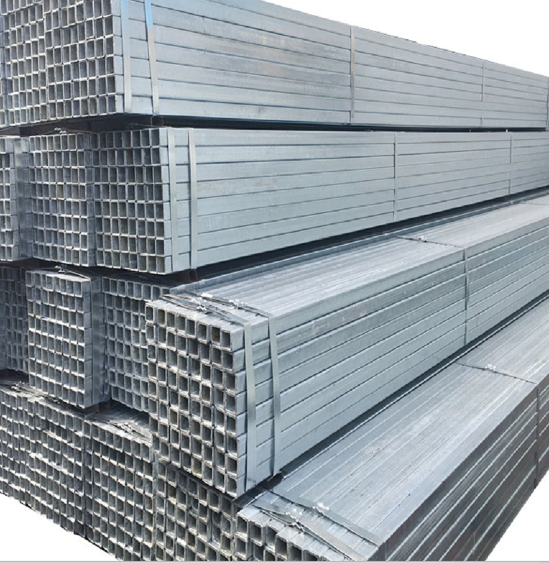 Hollow Section Zinc Steel Rectangular Metal Iron Square Pipe Tube