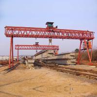 50/10 type contrôle de Ton Double Beam Gantry Crane Truessed de cabine