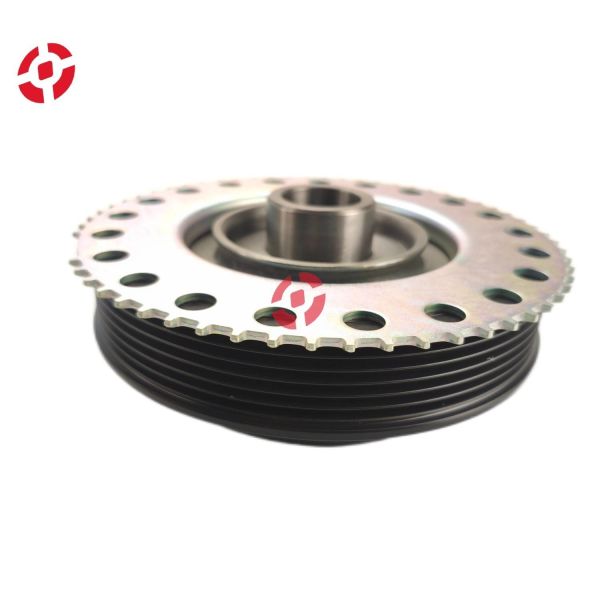 31480378 Car Engine Parts Vibration Damper Belt Pulley For Volvo