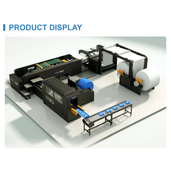 Dévidoir A4 210mm 600mm, 60 g/m² 100 g/m², refente bobine à bobine