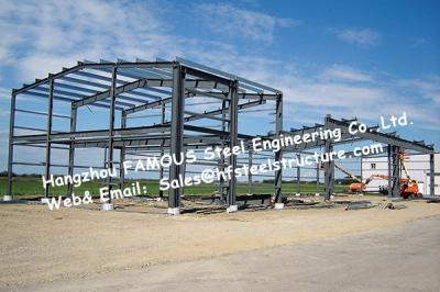 Black Prefabricated Steel Buildings , Structural Steelworks Building Australia New Zealand Standard
