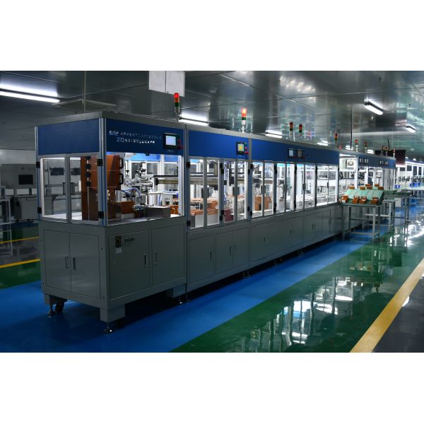 Цилиндрический 32650 батарей сборочный конвейер 18650/21700/