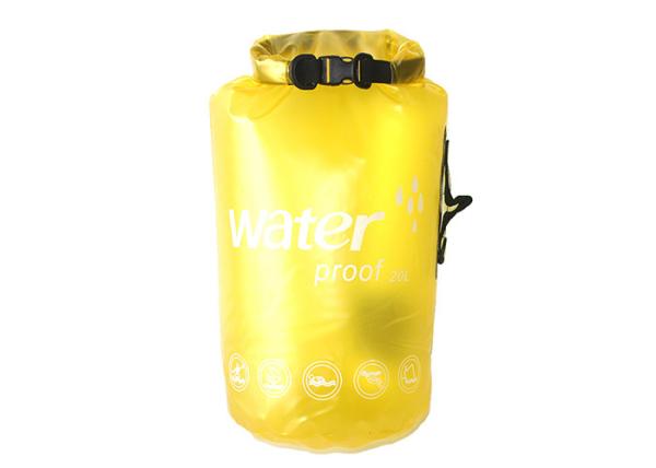 Outdoor PVC Dry Bag With Shoulder Straps Waterproof Storage Bags Camping